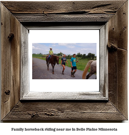 family horseback riding near me in Belle Plaine, Minnesota